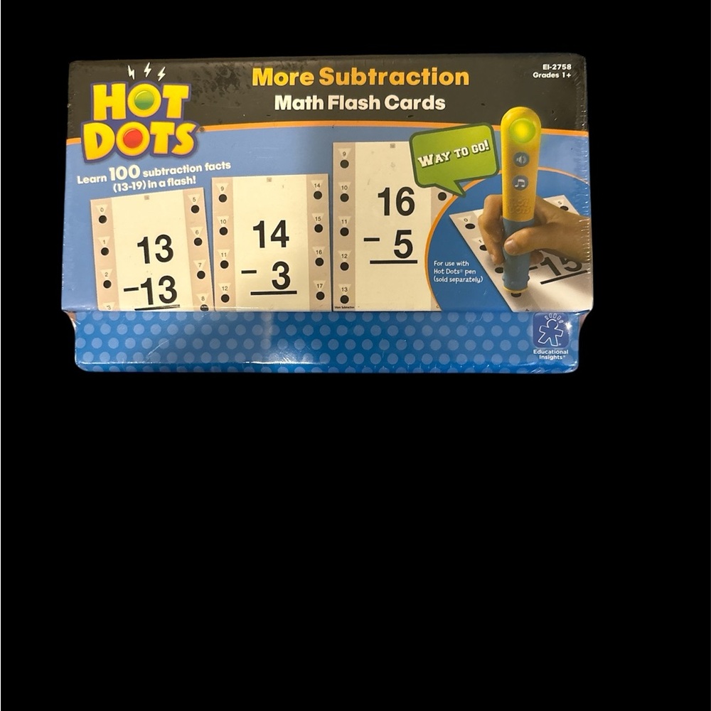 Hot Dots Math Flash Cards